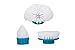 Hurricane Spin Scrubber Cordless Rechargeable Power Scrubber by BulbHead (1 Pack)