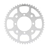 420 51T Pignone catena posteriore in lega di acciaio duro Rapporto di trasmissione efficiente Miglioramento del trasferimento di ATV Pit Dirt Bike Moto Ciclomotore