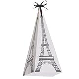 Party in Paris Cone Shaped Eiffel Tower Treat Boxes