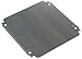 Plate, Mounting, Galvanized Steel, CRN, CRS Series Enclosures, 125 mm, 250 mm