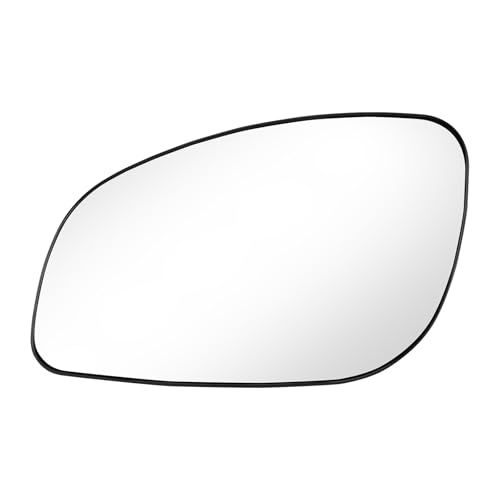 Mingke Verre de Rétroviseur Gauche Compatible avec Opel Signum CC 2002-2008 Opel Vectra C 2002-2008,Glace Retroviseur Exterieur avec Chauffant et Plaque de...