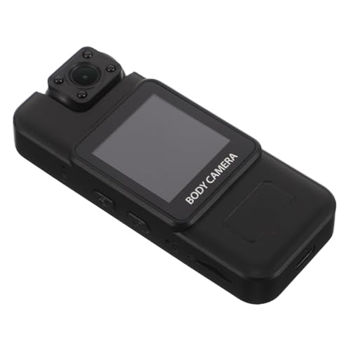 LIGIGWASH Cámara Deportiva Portátil con Clip Trasero Visión Nocturna Infrarroja Resistente al Grabadora de Vídeo para Ciclismo Senderismo y Actividades al Aire