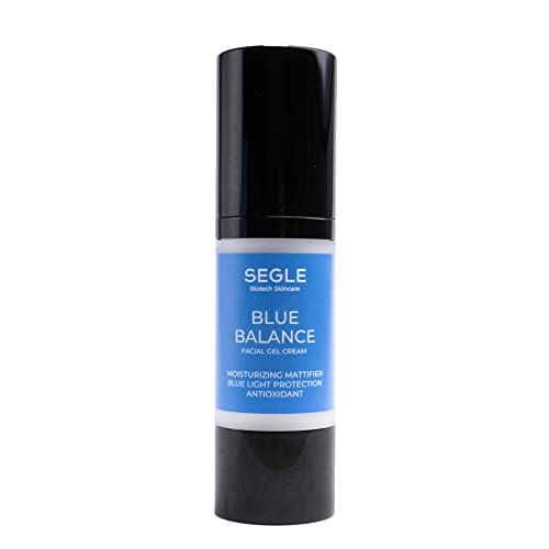 Segle Clinical | Gel Crema Facial Blue Balance | Hidratante | Seborregulador | Protege Contra La Luz...