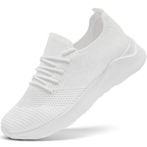 Women Walking Shoes Lightweight Breathable Comfortable Sneakers Non Slip Athletic Shoes Cushioned Running Slip Resistant Casual Fitness