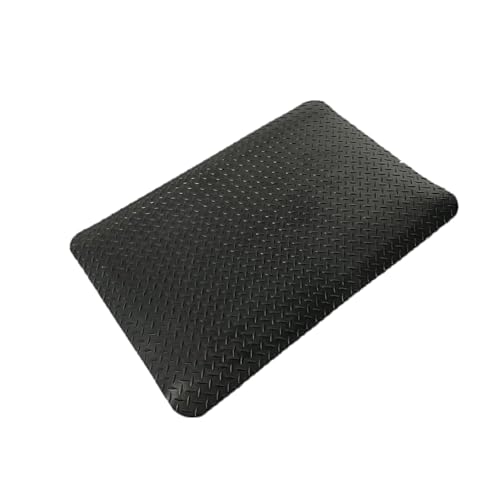 Tapis de sol industriel en caoutchouc style 2, 90x120 cm et 13,5 mm d'épaisseur