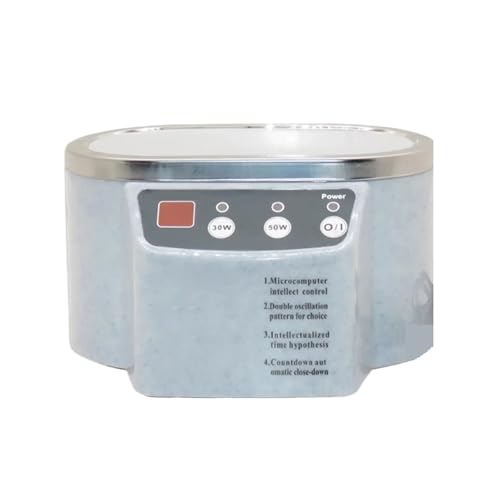 Limpiador Ultrasónico De 50 W, Baño Sonicador 40 Khz For Relojes, Lentes Contacto, Gafas, Dentaduras, Dientes, Maquillaje Eléctrico, Afeitadora Limpieza Eficaz