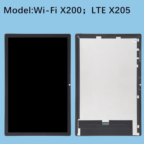 Display Bildschirm für Samsung Galaxy Tab A8 10.5 (2021) X200 X205 LCD Bildschirm Ersatz Assembly Reparatur Kit (schwarz)