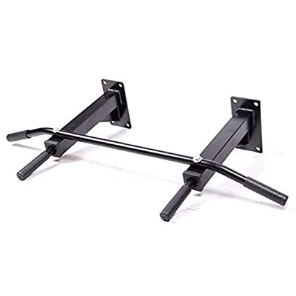 Muscle & Mind Gym Equipment Chin up/Pull up bar Black Color-image-13