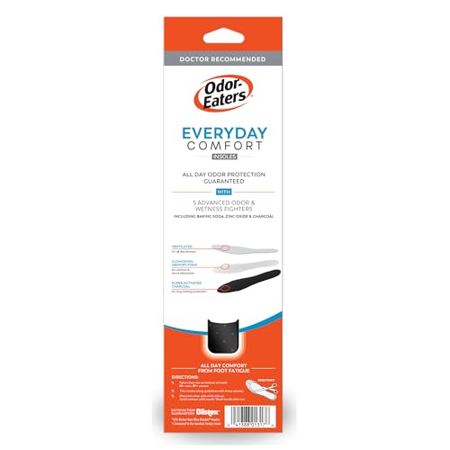 Odor-Eaters Everyday Comfort Insoles 3 ct.