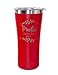 Cadeau de Saint-Valentin Tasse de voyage thermos en acier inoxydable à l'intérieur et à l'extérieur, taille 600ml|36 designs différents| Tasse à café thermique - Rouge