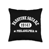 Beautiful, stylish PASSYUNK SQUARE Philadelphia PA classic athletic design in white. Includes 19147, the zip code for Passyunk Square. Would make a cool moving to Philadelphia Pennsylvania housewarming gift idea! Great for a friend / loved one who lo...