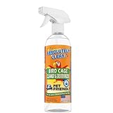 Absolutely Clean Amazing Bird Cage Cleaner and Deodorizer - Just Spray/Wipe - Safely & Easily Removes Bird Messes Quickly and Easily - Made in The US - Fragrance Free (16oz Pack of 1)