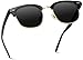 WearMe Pro - Classic Half Frame Polarized Semi-Rimless Rimmed Sunglasses