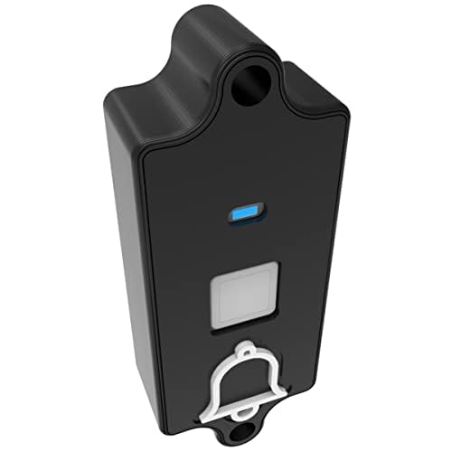 Case Protetor Antivandalismo e Anti Furto Para Campainha Sem Fio Foxlux FX CAD3 - Preto