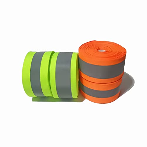 Fita de fita refletiva de 5 cm x 20 metros de altura, largura refletiva de 3 cm, fita de segurança d