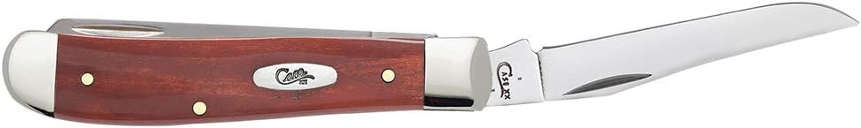 Case WR XX Pocket Knife Chestnut Smooth Bone Mini Trapper Item #28700 - (6207 SS) - Length Closed: 3 1/2 Inches