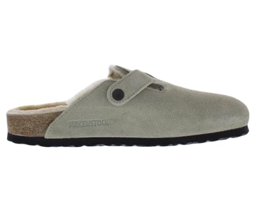 Image of Birkenstock Boston VL Shearling Narrow Unisex Shoes | Casual Shoes