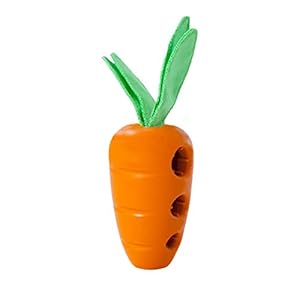 Petstages Carrot Stuffer Treat-Dispensing Interactive Dog Toy