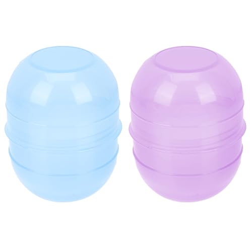 Cabilock 2 pezzi Tazze Trasparenti per Miscelazione Colori Capelli con Misurini Graduati Agitatore per Tintura Parrucchieri Ciotole per Tinta Facili da Pulire e Colore Colore Casuale