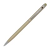 10 Touchpen Kugelschreiber mit Gravur/schlankes design/Farbe: gold