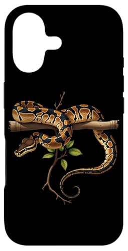 �ʔ����{�[�� �p�C�\�����D�� �w�r ঒��� �p�C�\�� Ball Python Regius Snake Lover �X�}�z�P�[�X iPhone 17 �p