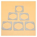 6 stücke Zylinderkopf Basis Dichtung Für HUSQVARNA 340 350 345 346 351 353 Kettensäge Motor Motor Teile 503894401 garten Werkzeuge