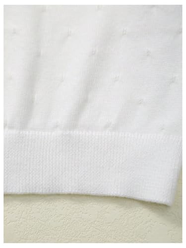 SHENHE Girl's Button Down Lightweight Cardigan Crewneck Long Sleeve Basic Sweater Cardigan4