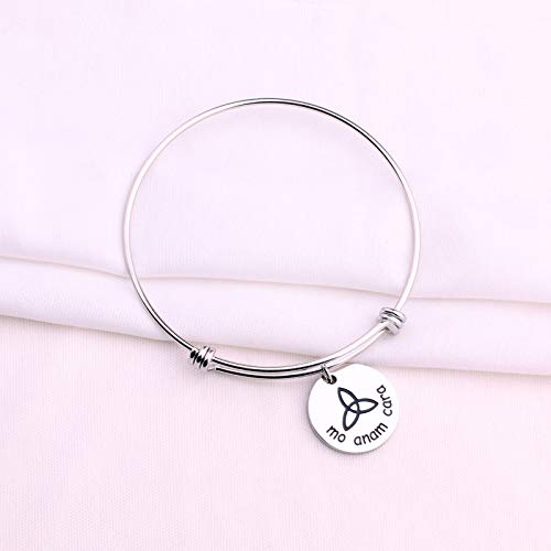 Mo ANAM Cara Bracelet Iris Celtic Soul Mate Bracelet BFF Gift for Her(bracelet)4