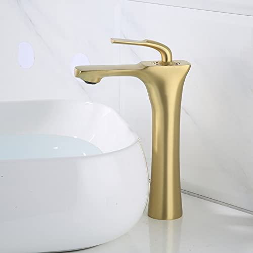 Robinet de lavabo en laiton anti-calcaire pour mitigeur durable