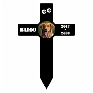 Indigos UG Grabstecker Hund fra-0141 60 cm