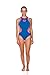 Produktbild Arena One Damen Badeanzug mit großem Logo, Pix Blue/Fluo Pink (726), 26