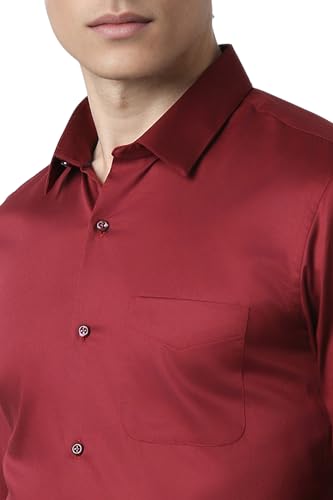 Image of Peter England Men's Cotton Slim Fit Shirt
