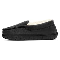 The Slipper Company Otis Boys Black Moccasin