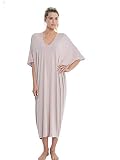 Barefoot Dreams Luxe Milk Jersey® Caftan Faded Rose One Size