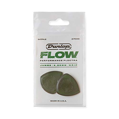 Dunlop 547P420 Médiators Flow Jumbo Grip 4,2mm sachet de 2 - Les Beatles, Paul McCartney, John Lennon, RIngo Starr, George Harrison Dunlop 547P420 Médiators Flow Jumbo Grip 4,2mm sachet de 2 – Image 4