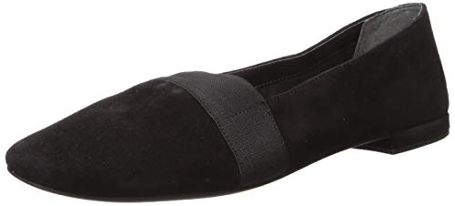 Aerosoles Women's Run Along Ballet Flat, Black Suede, 7 M Us #TOP26
