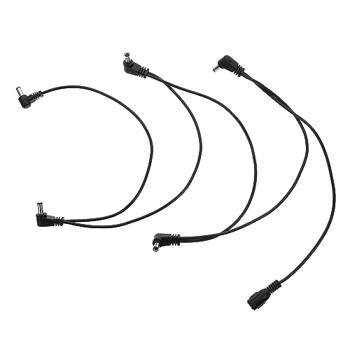 Câble de connexion effets de guitare anti faux contact 3 pièces