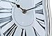 DECOHOUSE Reloj Pared Decorativo Original Dali, Oficina hogar Plateado Blanco