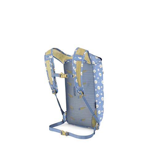 Image of Osprey Daylite Cinch Backpack, Daisy Print Sevres Blue
