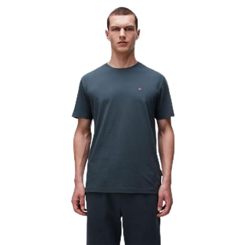 T-SHIRT Uomo NAPAPIJRI SALIS SS SUM NP0A4H8D G1S1 GREEN URBAN