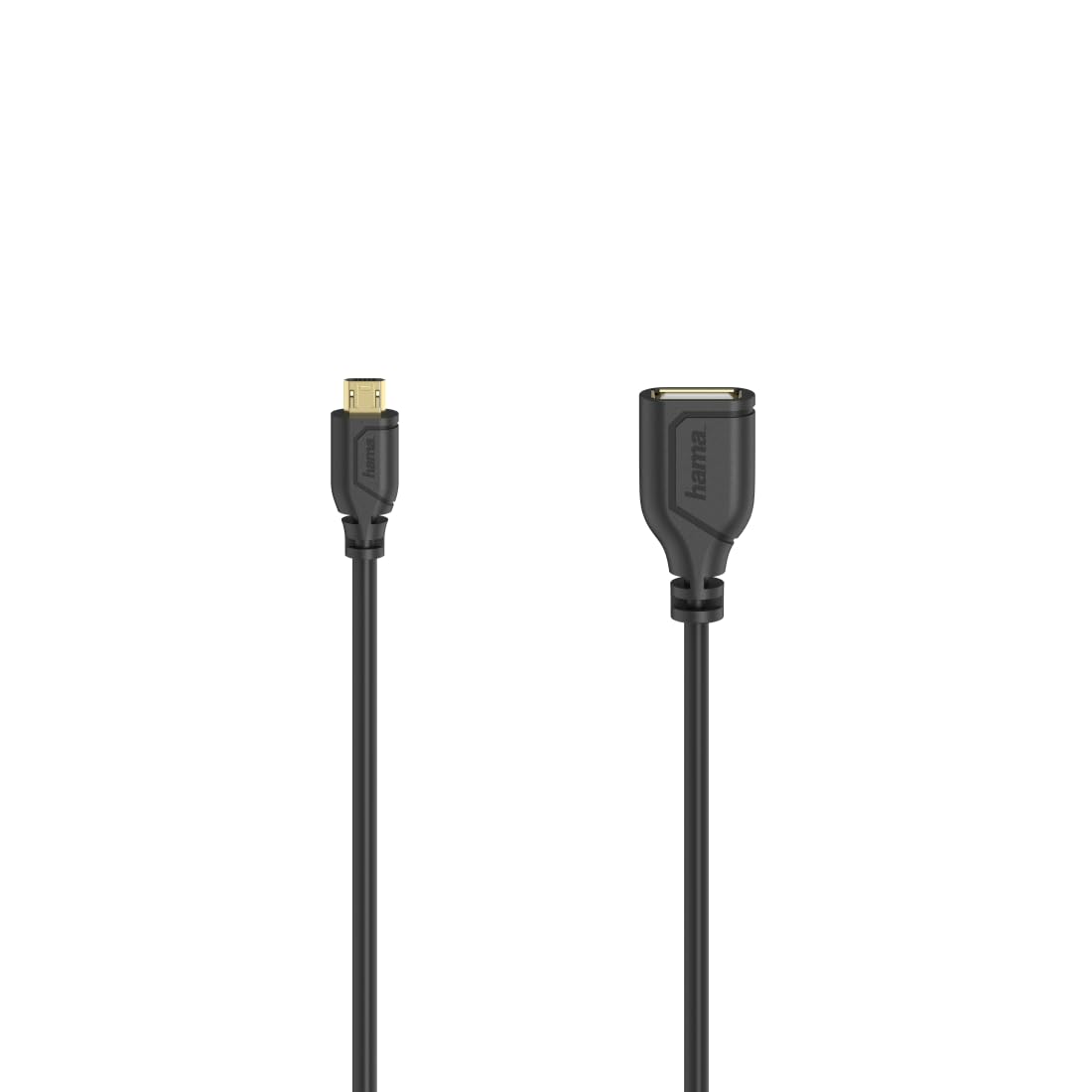 Hama "Flexi-Slim Micro-USB-OTG Cable, USB 2.0, 480 Mbit/s, 0.15 m