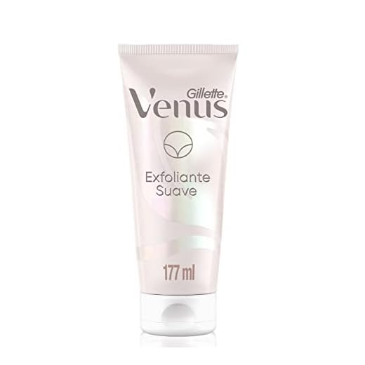 Gillette Venus Esfoliante Suave Especial Para Área Íntima, Protege sua Pele durante Depilação com Lâmina, ph Balanceado, 177 ml