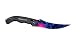FadeCase Flip Elite Black Pearl - Real CSGO Knife Skin Counter Strike Global Offensive Full Tang Assisted Fold