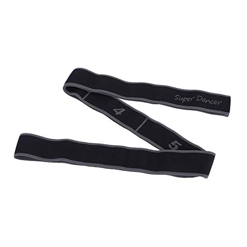 Keenso Ballet Stretch Band for Dance Yoga Improves Elastic Flexibility and Enhances Daily Stretching (Gray) dance supplies