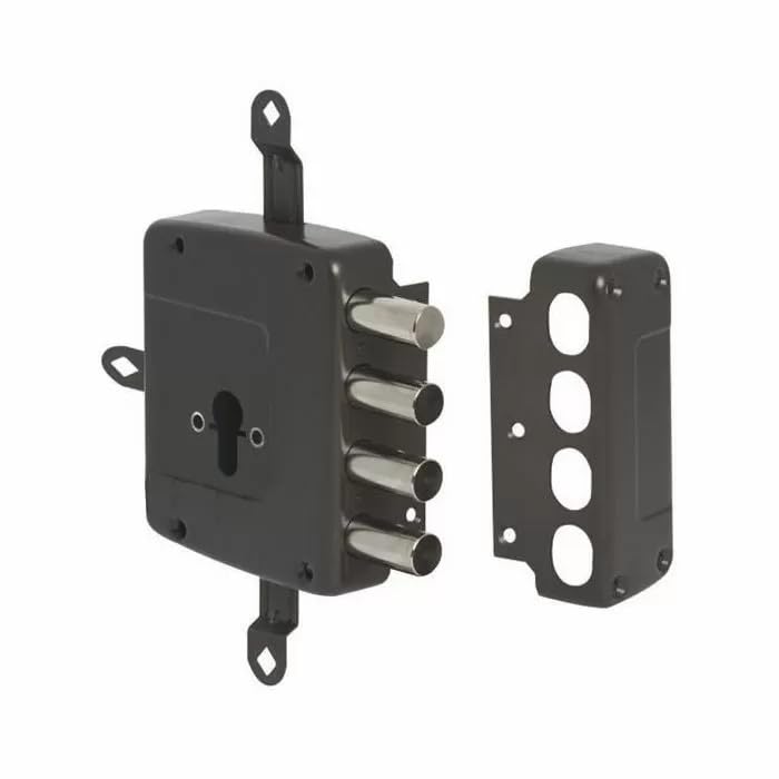 Serrure de sécurité Quintuple Cisa 56172-60-1 multipoint encastrable axe 60