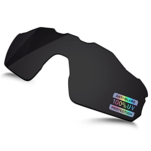 Image of Bowyer POLARIZED Replacement Lenses for Oakley Radar EV Pitch OO9211 38mm Sunglasses - Black