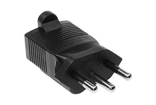 SF Cable USA to Brazil 3 Prong Power Plug Adapter