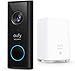 Price comparison product image eufy Security, Video Doorbell 2K (Battery-Powered) with HomeBase, 2K HD, No Monthly Fee, On-Device AI Detection,16GB Local Storage, Compatible with eufy Security Devices(Renewed)