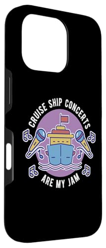 Bateau de croisière Concerts Croisière Amoureux de musique Coque pour iPhone 16 Pro – vue 3