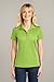 SPORT-TEK Women's Micropique Sport-Wick Polo | Ladies Short Sleeve Collared Shirt, Lightweight Top for Work, Tennis & Golf Lime Shock
